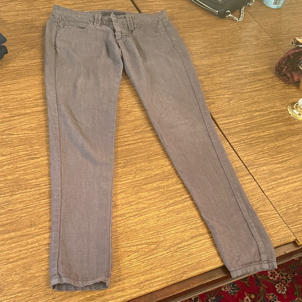 Frankie B Stylish Gray Women's Jeans-so soft!